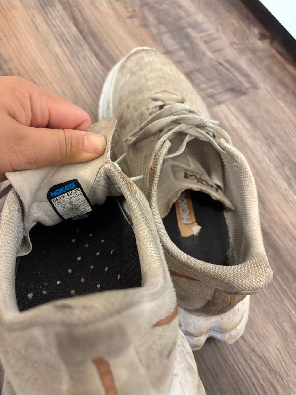 Hoka Shoes- Size 7.5 - Picture 4 of 4